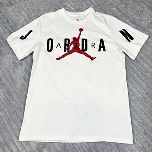 Nike Air Jordan Stretch Jumpman Logo BlackCrew T-Shirt Men Medium HJ2358-407